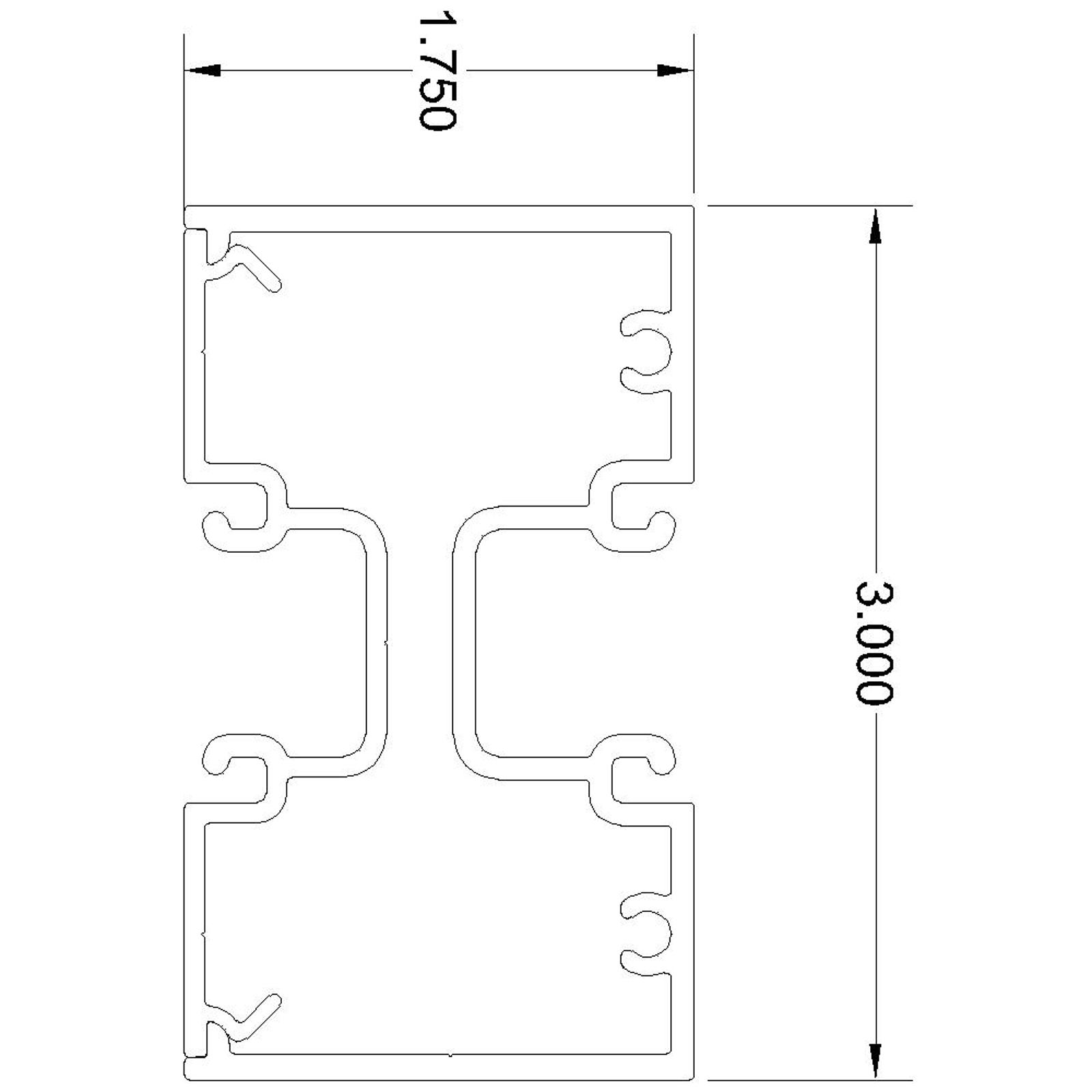 image of Flush Glazed Systems - 1/4" Glass